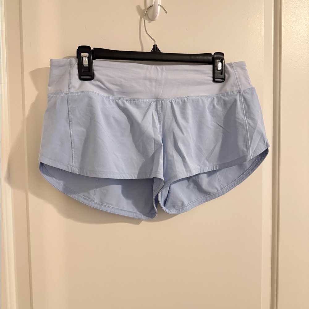 Lululemon Women's Speed Up Short *2.5" in Serene Blue Size US 8